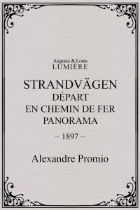 Saltsjöbaden : départ en chemin de fer, panorama (1897)