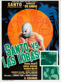 Santo vs. the She-Wolves (1976)