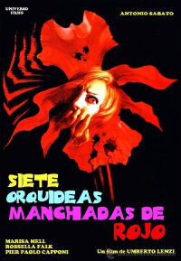 Siete orquídeas manchadas de rojo (1972)