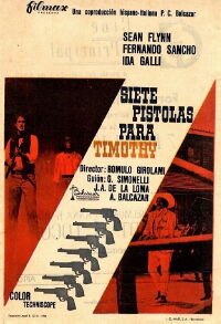 Siete pistolas para Timothy (1966)