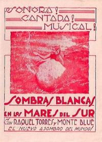 Sombras blancas en los mares del sur (1928)