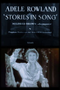 Stories in Song (1928)