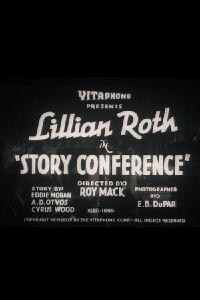 Story Conference (1934)