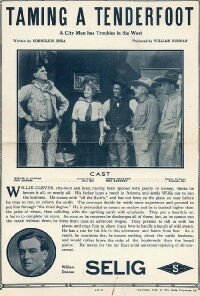Taming a Tenderfoot (1913)