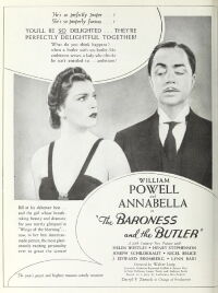 The Baroness and the Butler (1938)