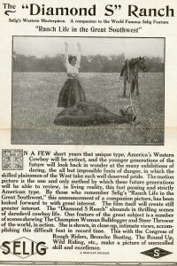 The 'Diamond S' Ranch (1912)