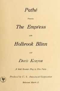 The Empress (1917)