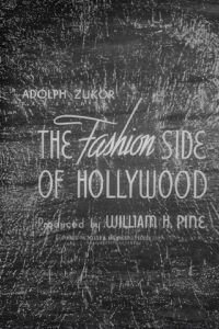 The Fashion Side of Hollywood (1935)