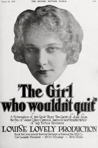 The Girl Who Wouldn't Quit (1918)