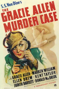 The Gracie Allen Murder Case (1939)
