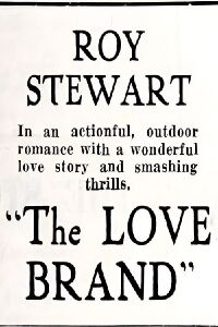 The Love Brand (1923)