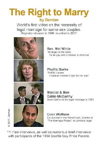 The Right to Marry (1996)