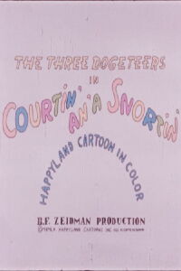 The Three Dogeteers in Courtin' an'a Snortin' (1960)