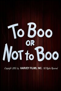 To Boo or Not to Boo (1951)