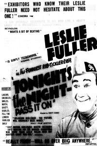 To-night's the Night - Pass It On (1931)