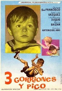 Tres gorriones y pico (1965)