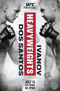 UFC Fight Night 133: dos Santos vs. Ivanov (2018)