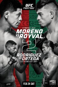 UFC Fight Night 237: Moreno vs. Albazi (2024)
