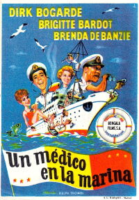 Un médico en la marina (1955)