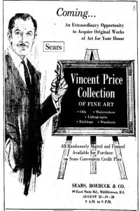 Vincent Price Collection of Fine Art (1962)