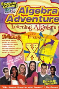 Algebra Adventure, Learning Algebra: The Standard Deviants (1996)