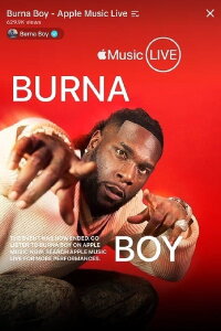 Apple Music Live: Burna Boy (2023)