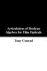 Articulation of Boolean Algebra for Film Opticals (1975)