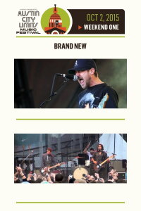 Brand New - Austin City Limits Music Festival (2015)