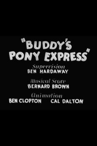Buddy's Pony Express (1935)