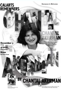 Cinéma, de notre temps : Chantal Akerman par Chantal Akerman (1997)