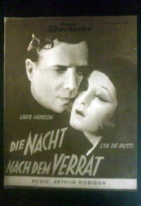 Die Nacht nach dem Verrat (1929)