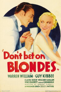 Don't Bet On Blondes (1935)