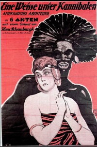 Eine Weisse unter Kannibalen (Fetisch) (1921)