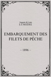 Embarquement des filets de pêche (1896)