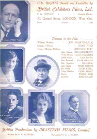 Hobson's Choice (1920)