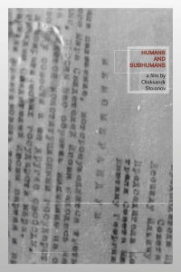 Humans and subhumans (2023)