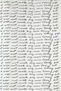 I Will Not Make Any More Boring Art (1987)