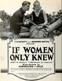 If Women Only Knew (1921)