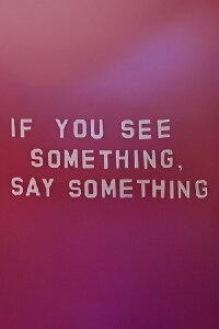 If You See Something, Say Something (2006)