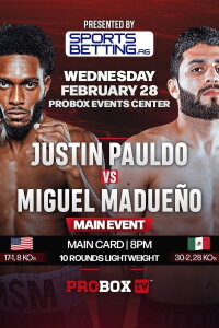 Justin Pauldo vs. Miguel Madueno (2024)