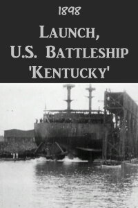 Launch, U.S. Battleship 'Kentucky' (1898)