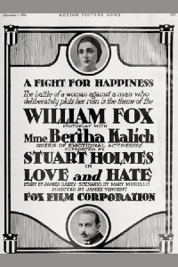 Love and Hate (1916)