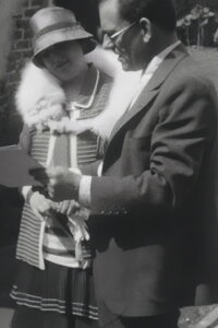 Mabel and Bill Dumphy's visit with Hazel & Lon Chaney (1928)