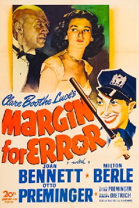 Margin for Error (1943)