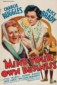 Mind Your Own Business (1936)