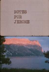 Notes for Jerome (1978)