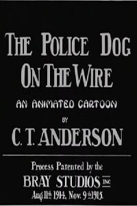 Police Dog on the Wire (1916)