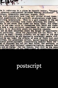 Postscript (2012)
