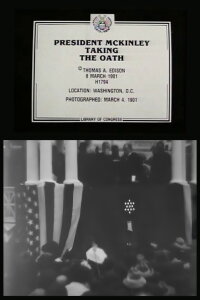 President McKinley Taking the Oath (1901)