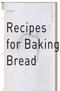 Recipes for Baking Bread (2021)